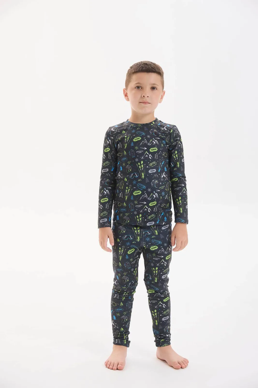 Термобілизна дитяча Thermo Print Kids — ALPINE